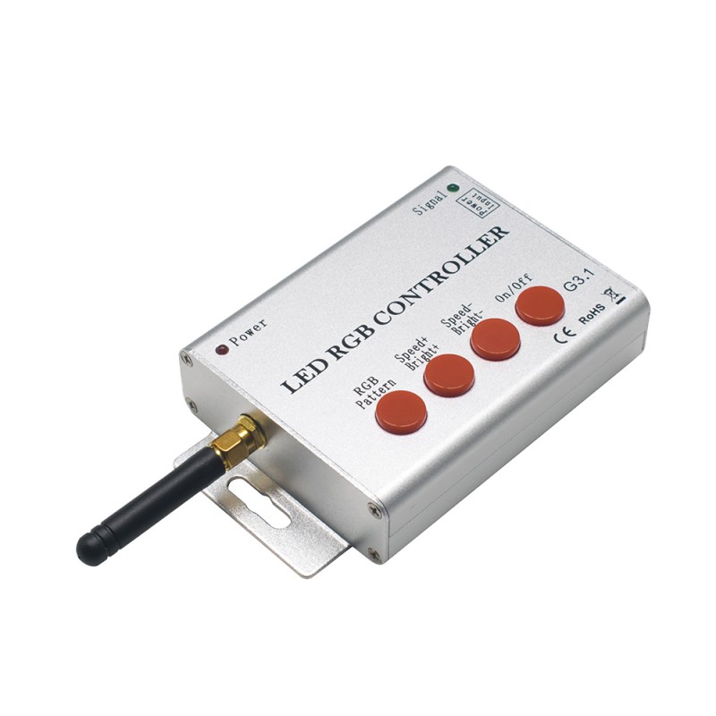 Controlador RGB remoto y manual, 12V, 1,5W
